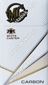 "MG CARBON" white caster (compact)